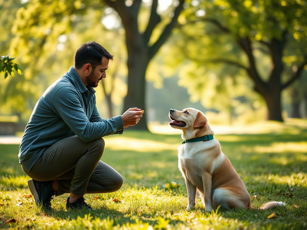un-homme-avec-un-chien